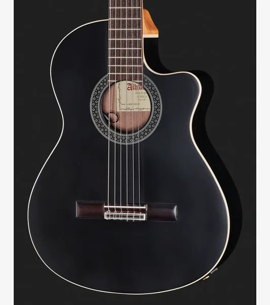 Alhambra Black Satin CW EZ incl.Gig Bag detail 4