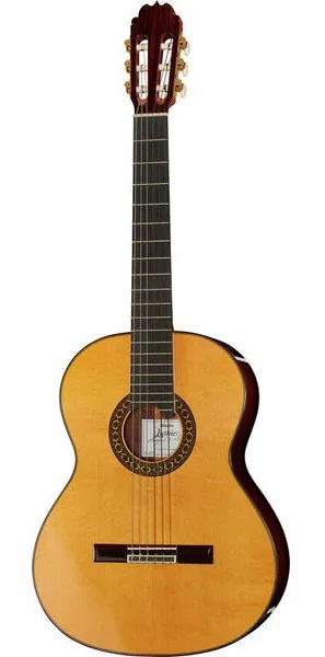Alhambra Luthier India Montecabrer vooraanzicht