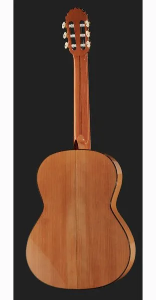 Amalio Burguet 1F Spruce Flamenco w/ Case detail 3