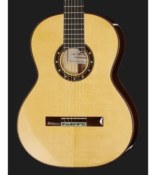 Amalio Burguet Aniversario Spruce w/ Case detail 4