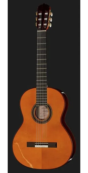 Amalio Burguet Fnegra DV Spruce Flamenco w/Ca detail 2