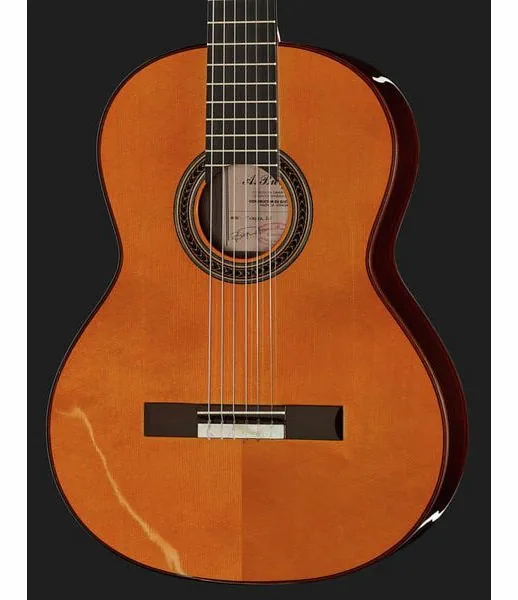 Amalio Burguet Fnegra DV Spruce Flamenco w/Ca detail 4