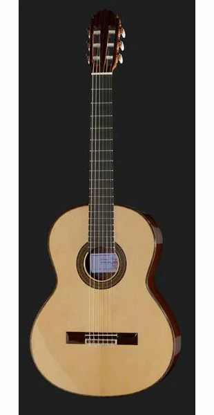 Amalio Burguet 2M Spruce w/Case detail 2