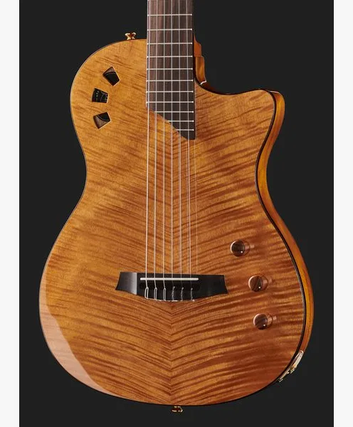 Cordoba Stage Guitar Natural Amber w/B detail 4
