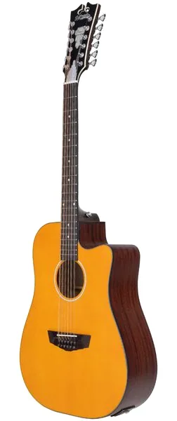 DAngelico Premier Bowery 12 LS VNatural detail 3