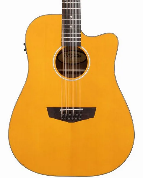 DAngelico Premier Bowery 12 LS VNatural detail 4