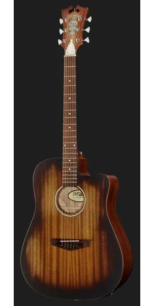 DAngelico Premier Bowery LS Aged Mah detail 2