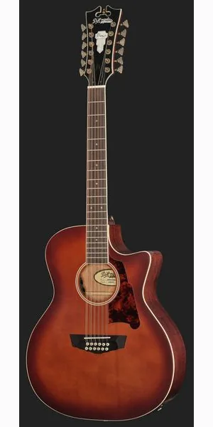 DAngelico Premier Fulton Caramel Burst detail 2