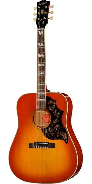 Epiphone 1960 Hummingbird Rei. HTS IBC vooraanzicht