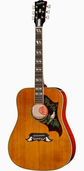 Epiphone 1963 Dove Reissue Natural IBC vooraanzicht
