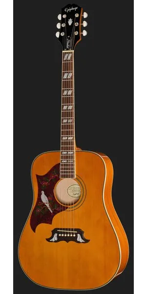 Epiphone Dove Studio Nat LH detail 2