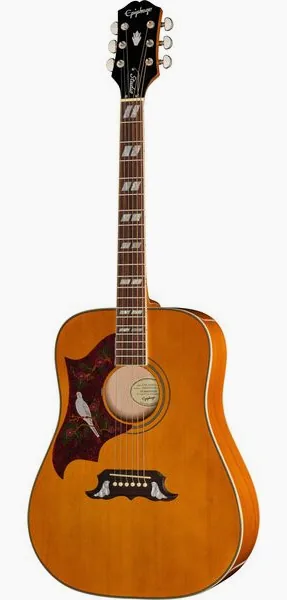 Epiphone Dove Studio Nat LH vooraanzicht