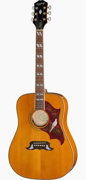 Epiphone Dove Studio Nat vooraanzicht