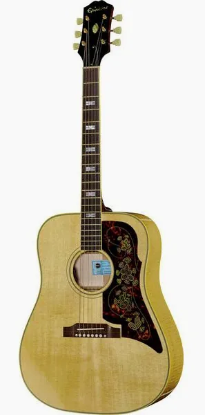 Epiphone Frontier USA Antique Natural vooraanzicht