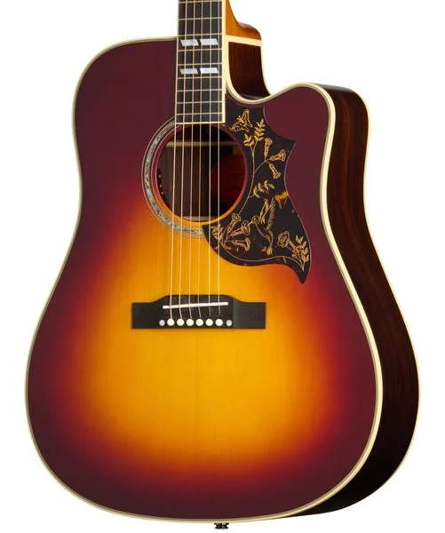 Epiphone Hummingbird Deluxe EC AB IBC detail 3