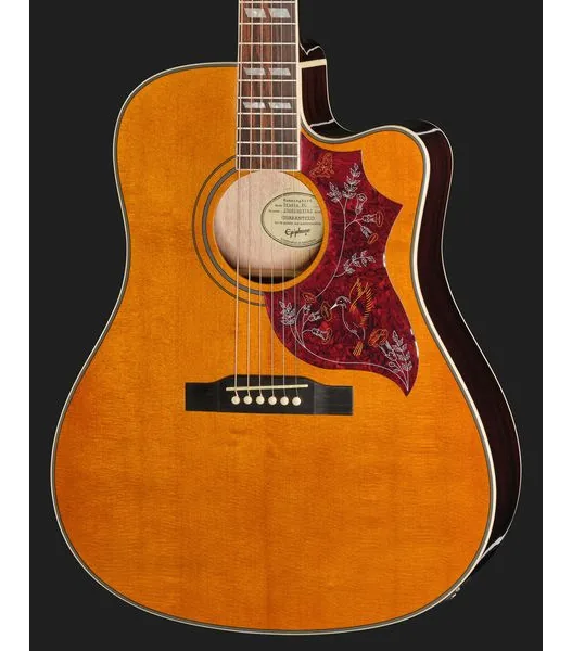 Epiphone Hummingbird Studio EC AN detail 4