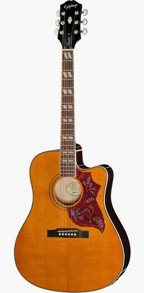 Epiphone Hummingbird Studio EC AN vooraanzicht