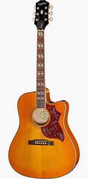 Epiphone Hummingbird Studio EC HCS vooraanzicht