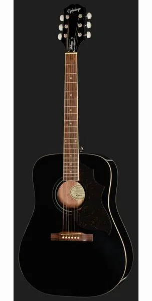Epiphone Hummingbird Tribute Ebony detail 2