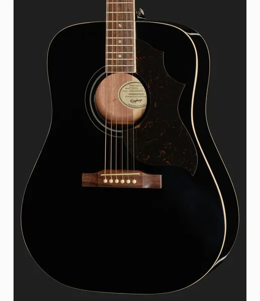 Epiphone Hummingbird Tribute Ebony detail 4