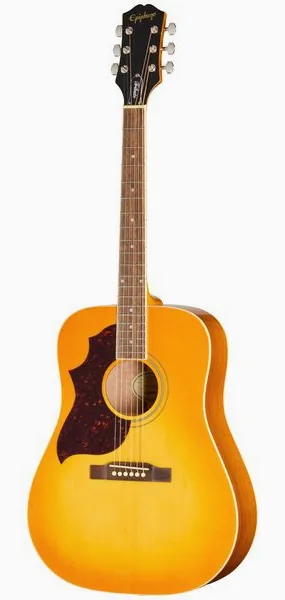 Epiphone Hummingbird Tribute HCS LH vooraanzicht