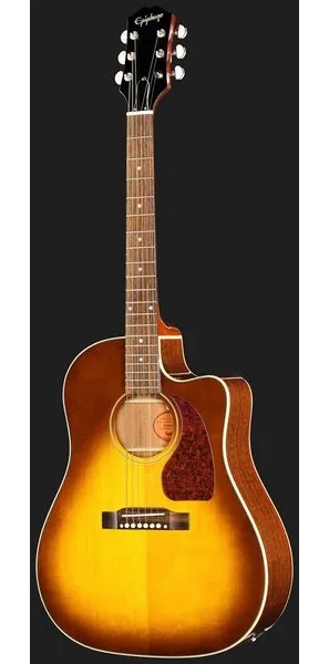 Epiphone J-45 Standard EC Honey Burst detail 2