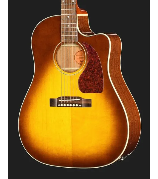 Epiphone J-45 Standard EC Honey Burst detail 4