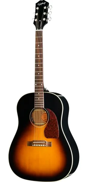 Epiphone J-45 Standard Vintage Sunburst vooraanzicht