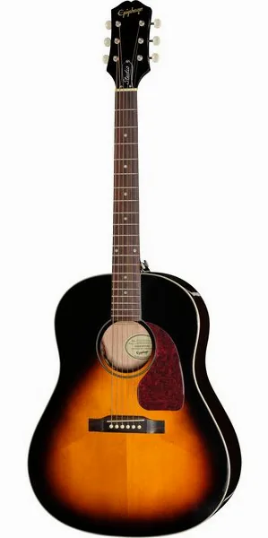 Epiphone J-45 Studio Vintage Sunburst vooraanzicht