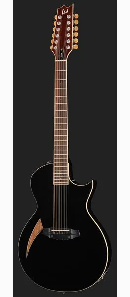 ESP LTD TL-12 BK detail 2