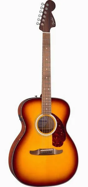 Fender CA DLX Monterey E HSB vooraanzicht