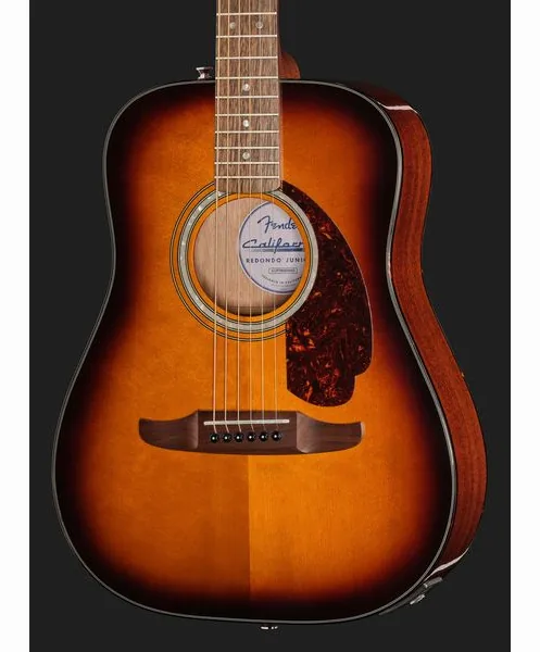 Fender CA DLX Redondo Jr. E HSB detail 4