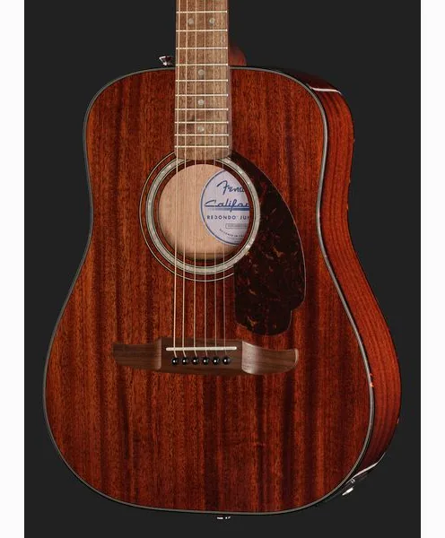 Fender CA DLX Redondo Jr. E NAT detail 4
