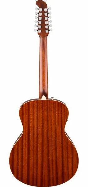 Fender CA DLX Villager E BLK detail 3