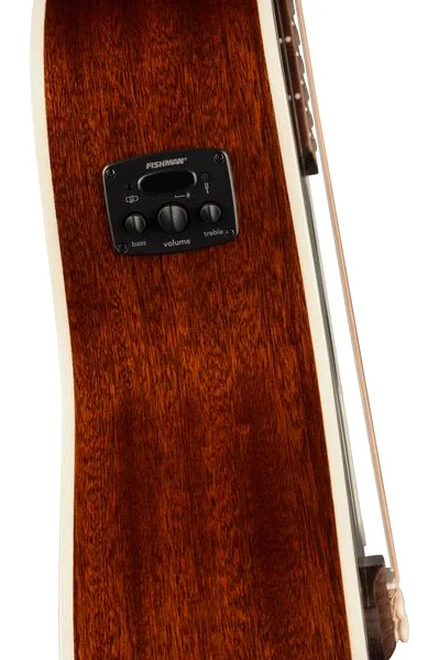Fender CA DLX Villager E BLK detail 4
