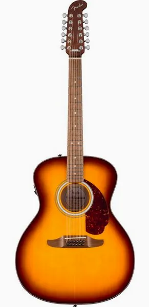 Fender CA DLX Villager E HSB detail 2