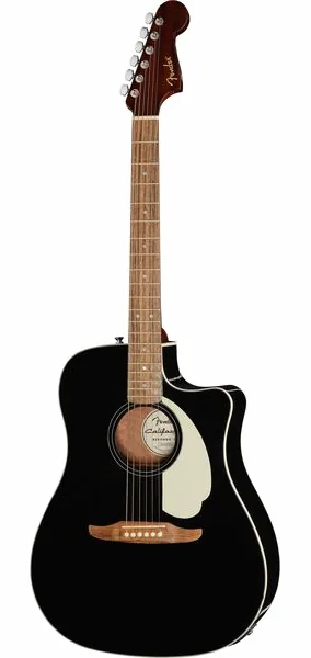 Fender CA STD Redondo CE IPG BLK vooraanzicht