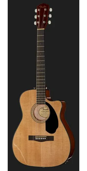 Fender CC-60SCE Nat WN w/Bag detail 2