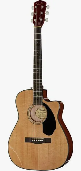 Fender CC-60SCE Nat WN vooraanzicht