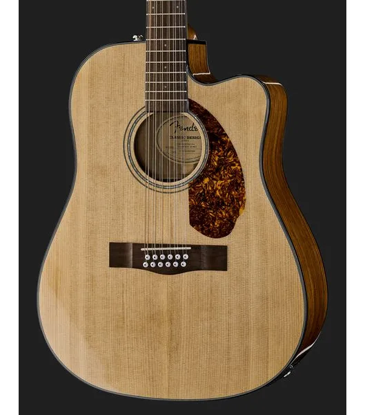 Fender CD-140SCE-12 WA Nat detail 4