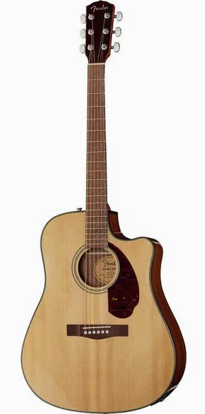 Fender CD-140SCE Nat vooraanzicht