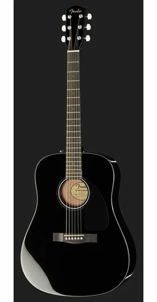Fender CD-60 BK V3 DS detail 2