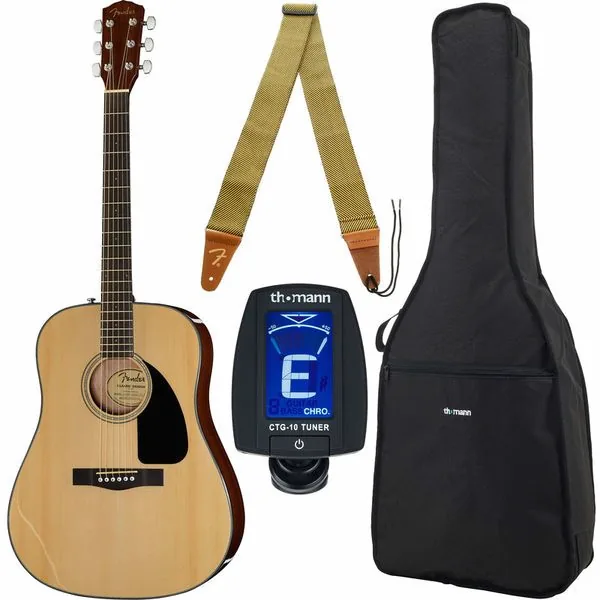 Fender CD-60 NA Bundle vooraanzicht