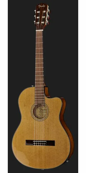 Fender CN-140SCE Thinline Natural detail 2