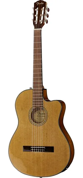 Fender CN-140SCE Thinline Natural vooraanzicht