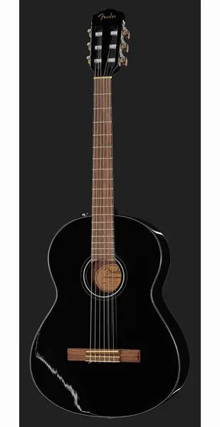Fender CN-60S Black IL w/Bag detail 2