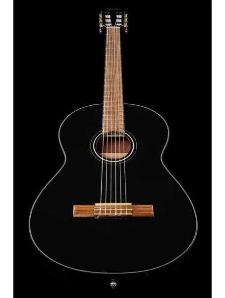 Fender CN-60S Black IL w/Bag detail 4