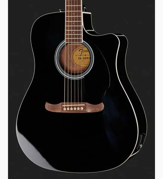 Fender FA-125CE II Blk detail 4