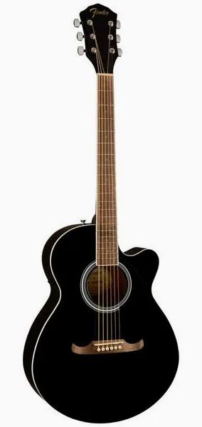 Fender FA-135CE Concert WN Black detail 3