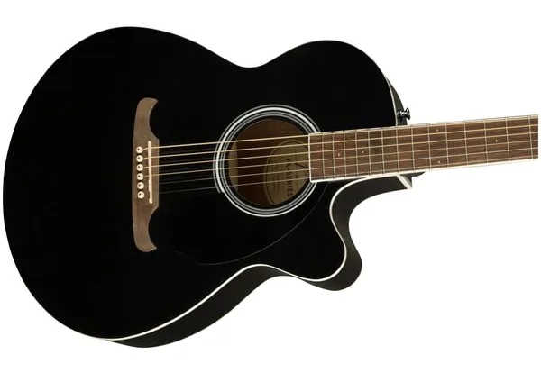 Fender FA-135CE Concert WN Black detail 4